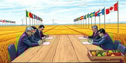 Gobiernos negocian acuerdos bilaterales para comercio agrícola