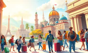 Turismo internacional crece un 12% en comparación interanual