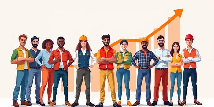 El desempleo estable contrasta con la desaceleración del PIB