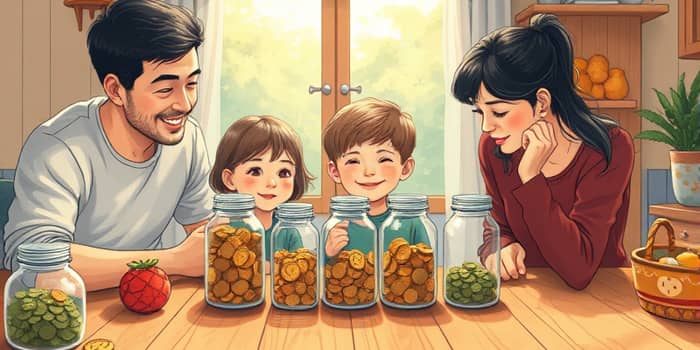 Enseñar finanzas a tus hijos comienza con tu ejemplo