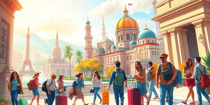 Turismo internacional crece un 12% en comparación interanual