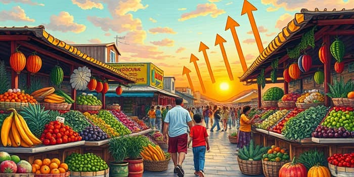 Inflación se desacelera, pero alimentos siguen presionando