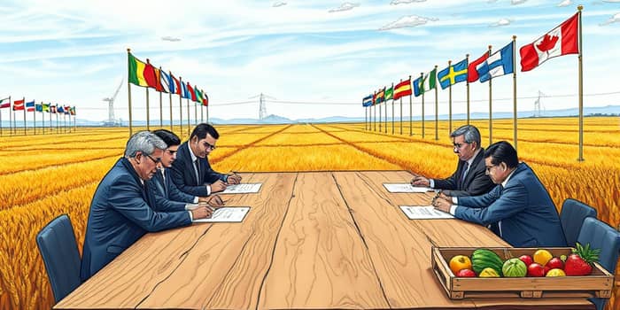 Gobiernos negocian acuerdos bilaterales para comercio agrícola